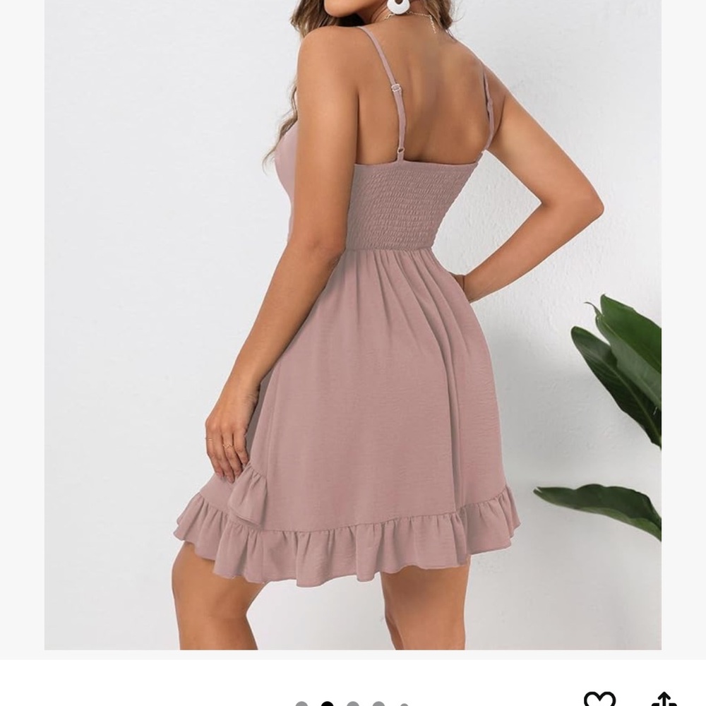 Chic Mauve Ruffle Maxi Dress - Picture 2 of 6